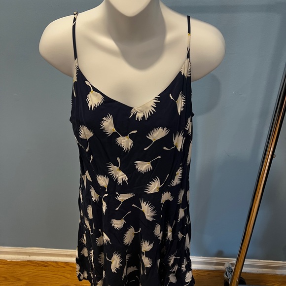 Old Navy Dress XL Navy with white wishies - Picture 4 of 8